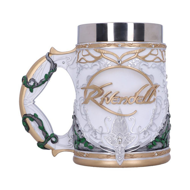 Officially Licensed Lord of the Rings Rivendell Tankard 15.5cm B5875V2