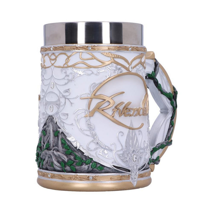 Officially Licensed Lord of the Rings Rivendell Tankard 15.5cm B5875V2