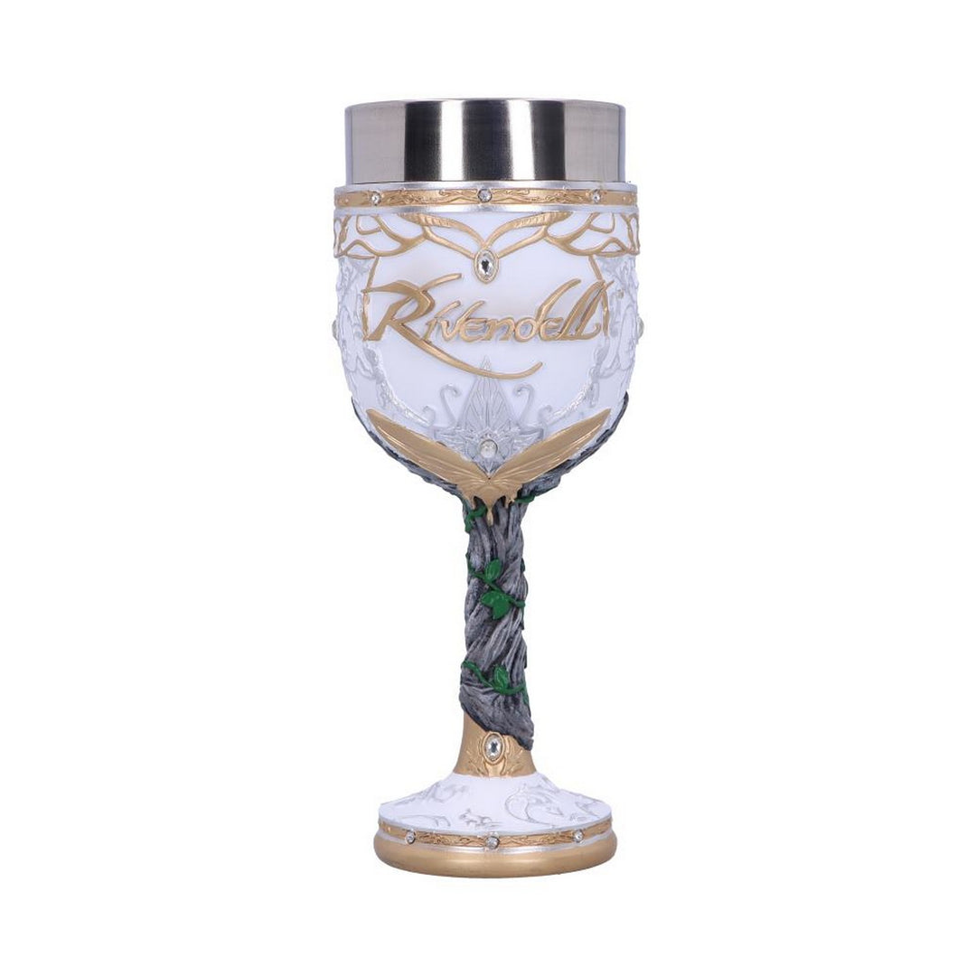 Officially Licensed Lord of the Rings Rivendell Goblet 19.5cm B5876V2