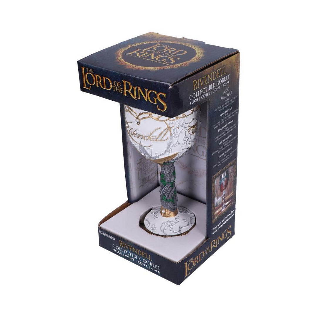Officially Licensed Lord of the Rings Rivendell Goblet 19.5cm B5876V2