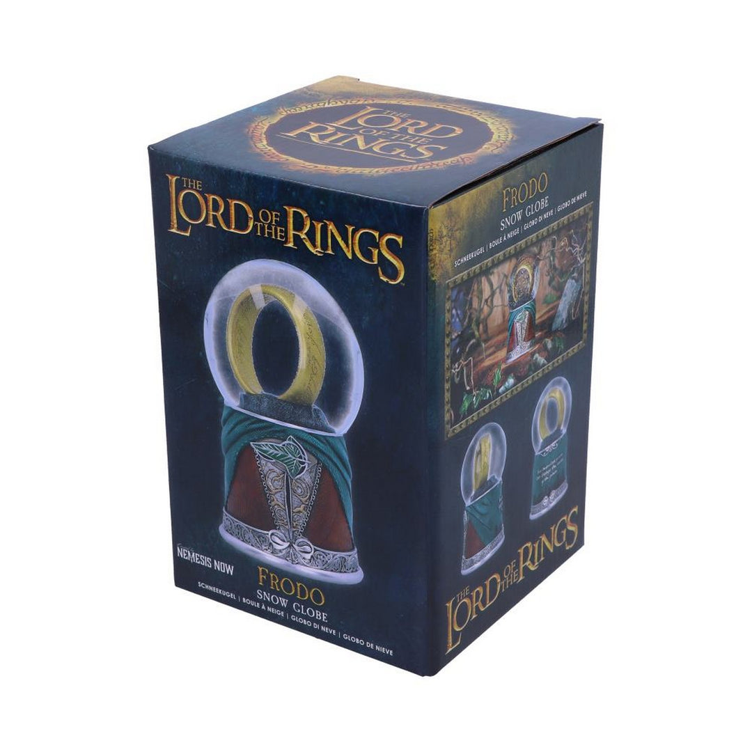 Officially Licensed Lord of the Rings Frodo Snow Globe 17cm B5878V2