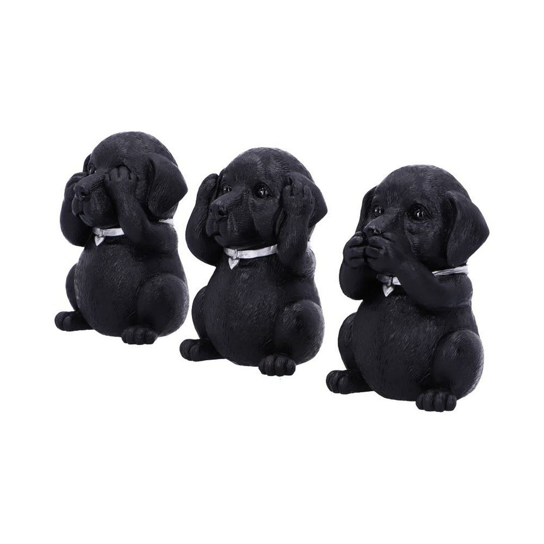 Three Wise Labradors 8.5cm B5881V2