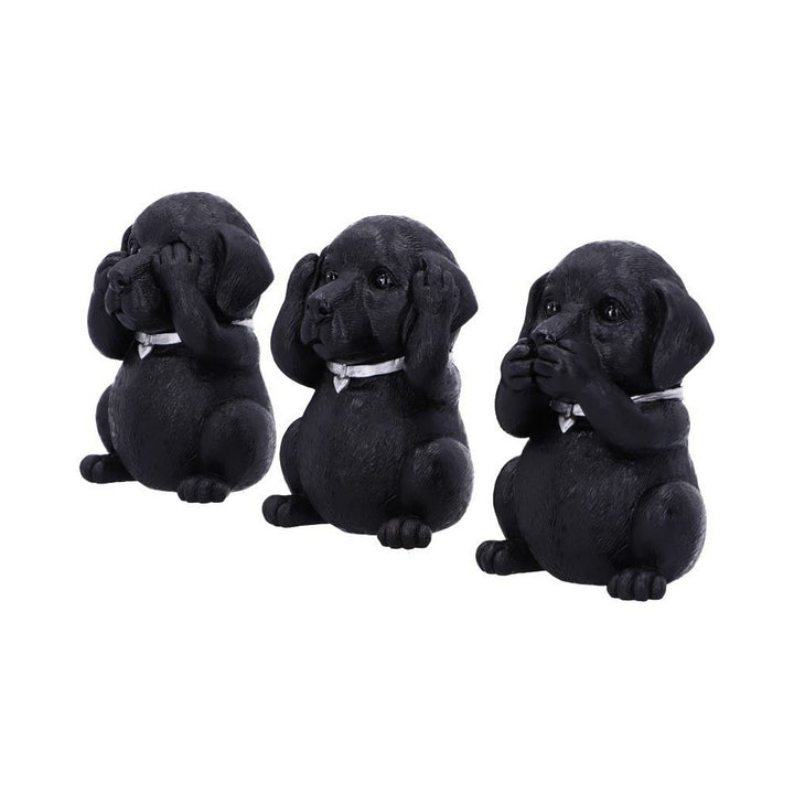 Three Wise Labradors 8.5cm B5881V2
