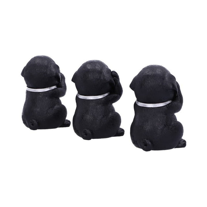 Three Wise Labradors 8.5cm B5881V2