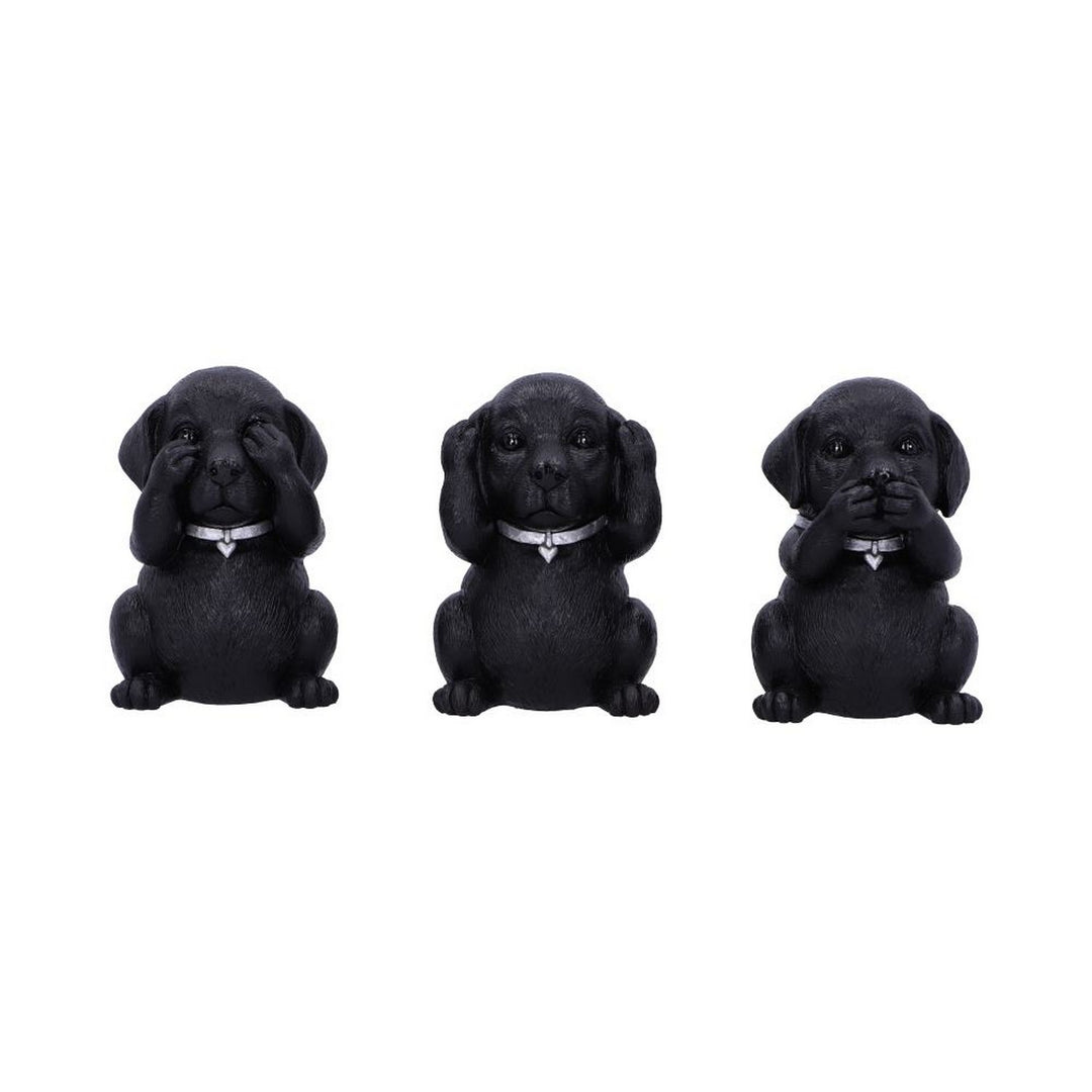 Three Wise Labradors 8.5cm B5881V2