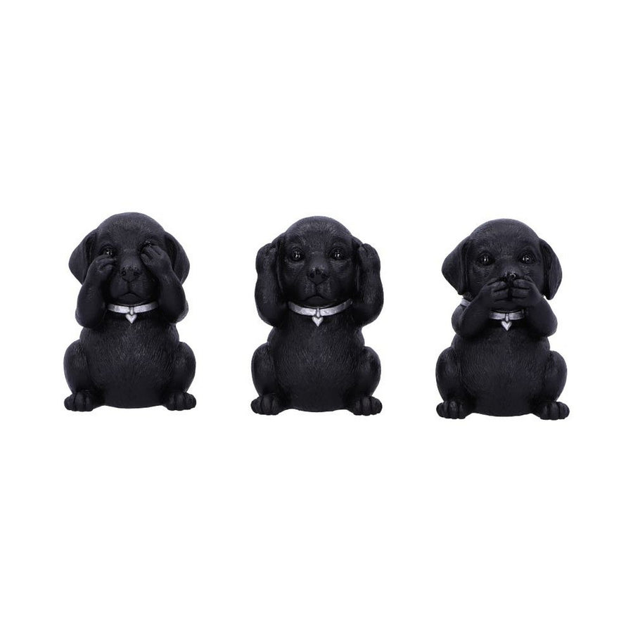 Three Wise Labradors 8.5cm B5881V2