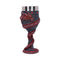 Dragon Coil Goblet Red 20cm B5882V2