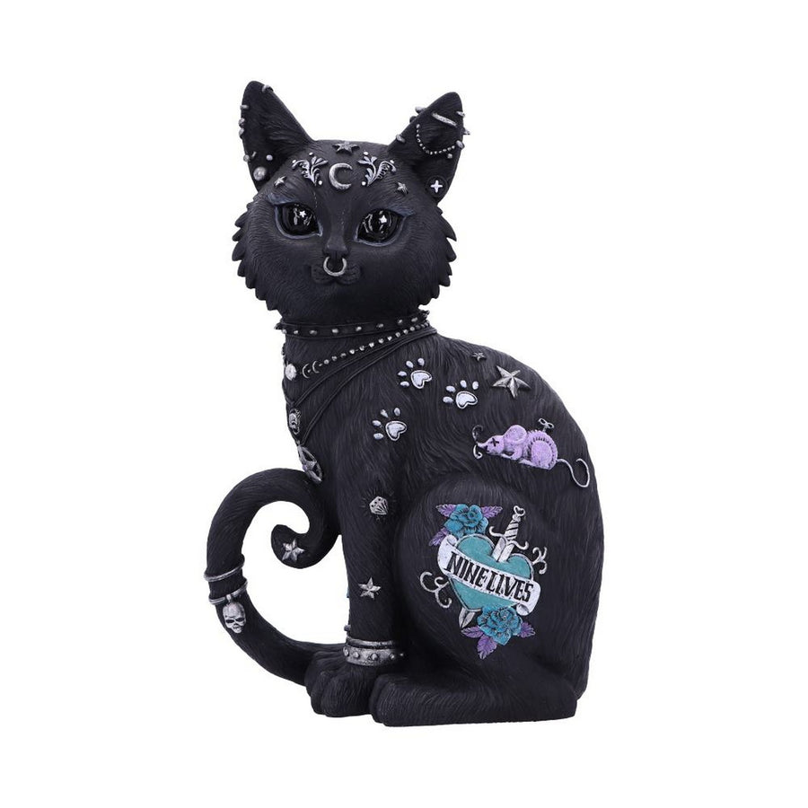 Nine Lives Cat Figurine 22cm B5886V2