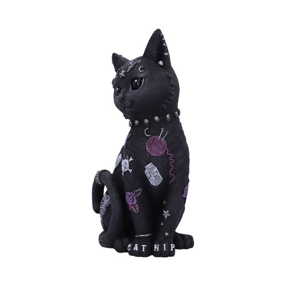 Bad to the Bone Cat Figurine 22cm B5887V2