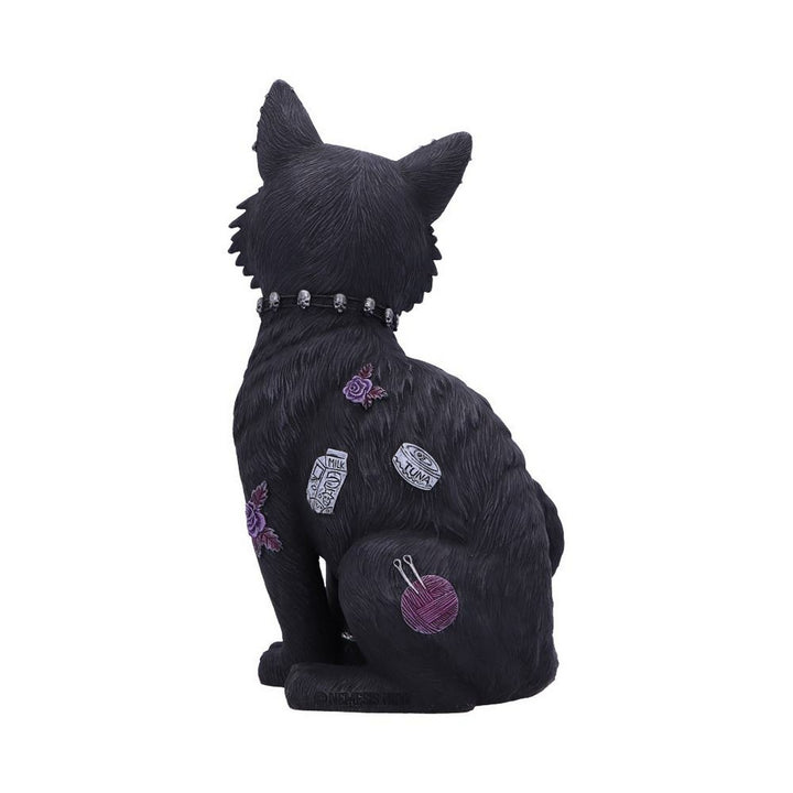 Bad to the Bone Cat Figurine 22cm B5887V2