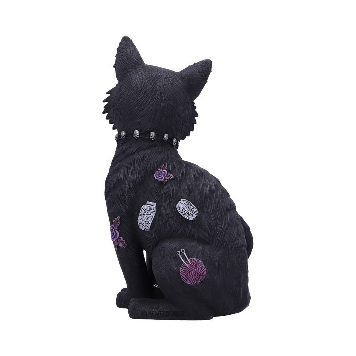 Bad to the Bone Cat Figurine 22cm B5887V2