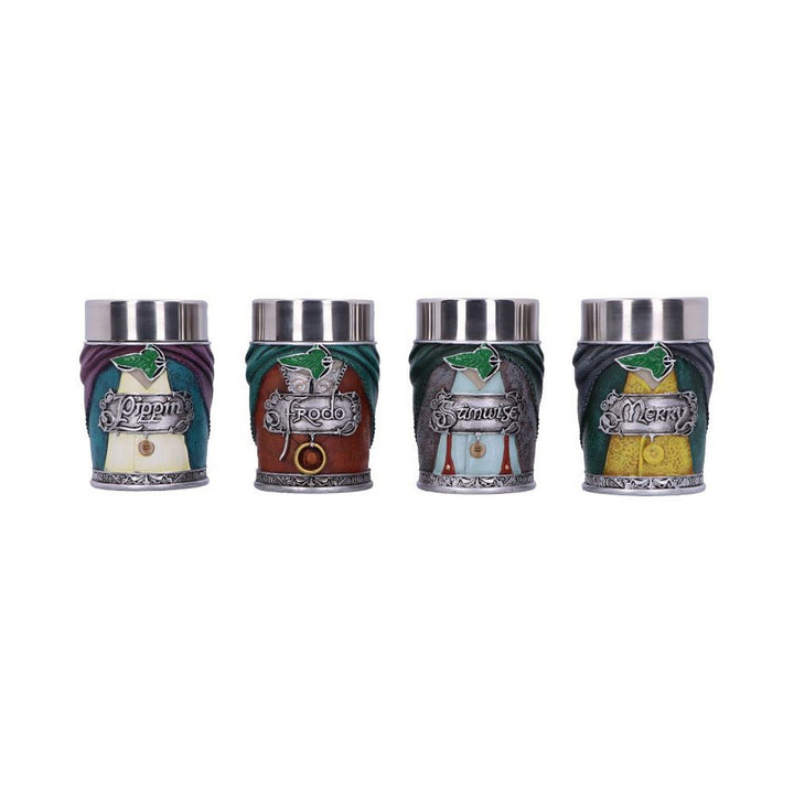 Officially Licensed Lord of the Rings Hobbit Shot Glass Set B5892V2