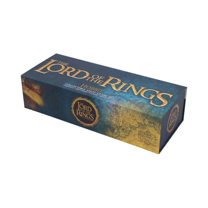 Officially Licensed Lord of the Rings Hobbit Shot Glass Set B5892V2