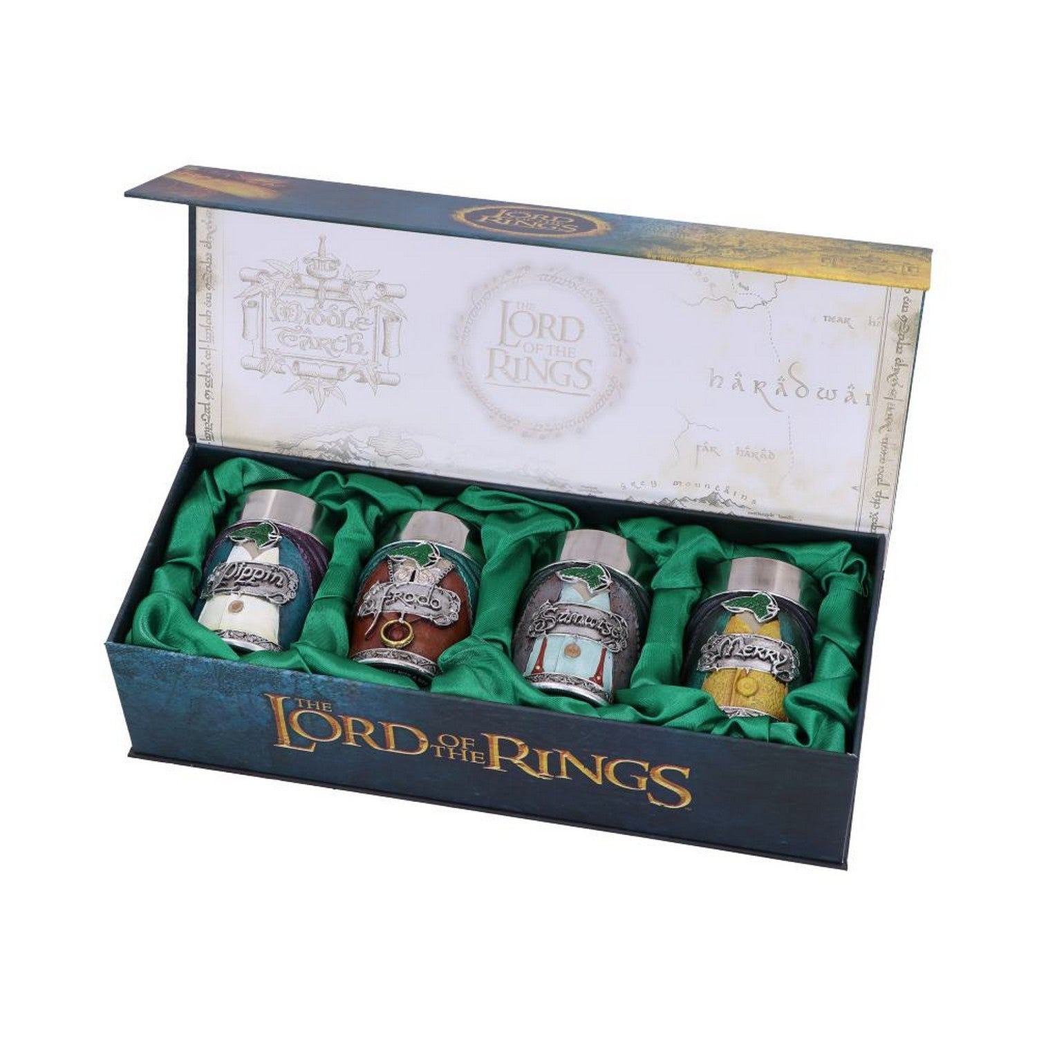 Officially Licensed Lord of the Rings Hobbit Shot Glass Set B5892V2