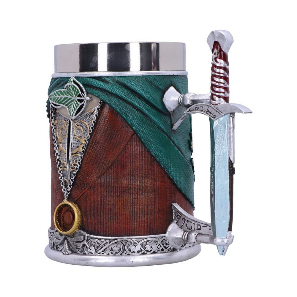 Officially Licensed Lord of the Rings Frodo Tankard 15.5cm B5894V2