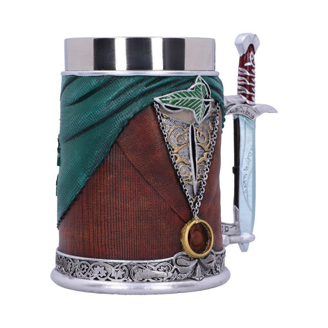 Officially Licensed Lord of the Rings Frodo Tankard 15.5cm B5894V2