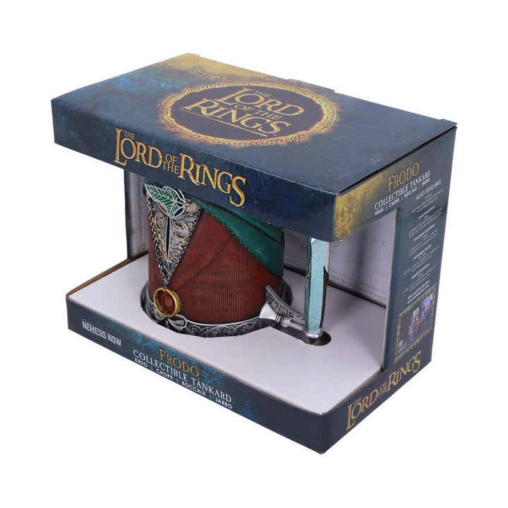 Officially Licensed Lord of the Rings Frodo Tankard 15.5cm B5894V2
