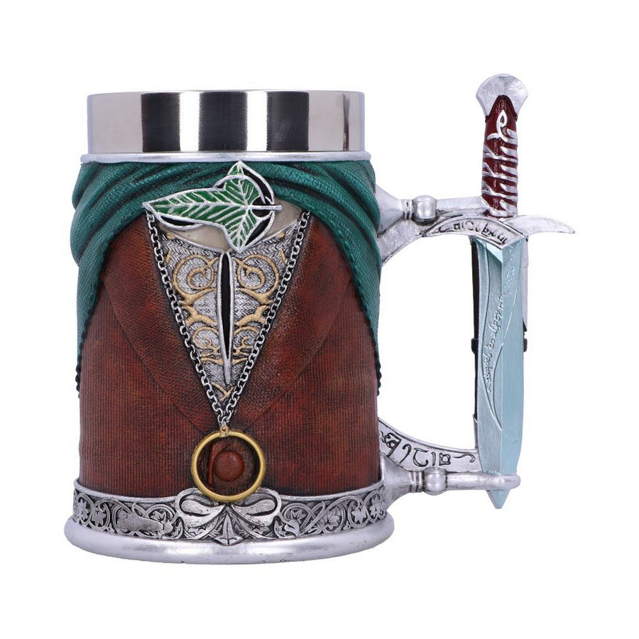 Officially Licensed Lord of the Rings Frodo Tankard 15.5cm B5894V2