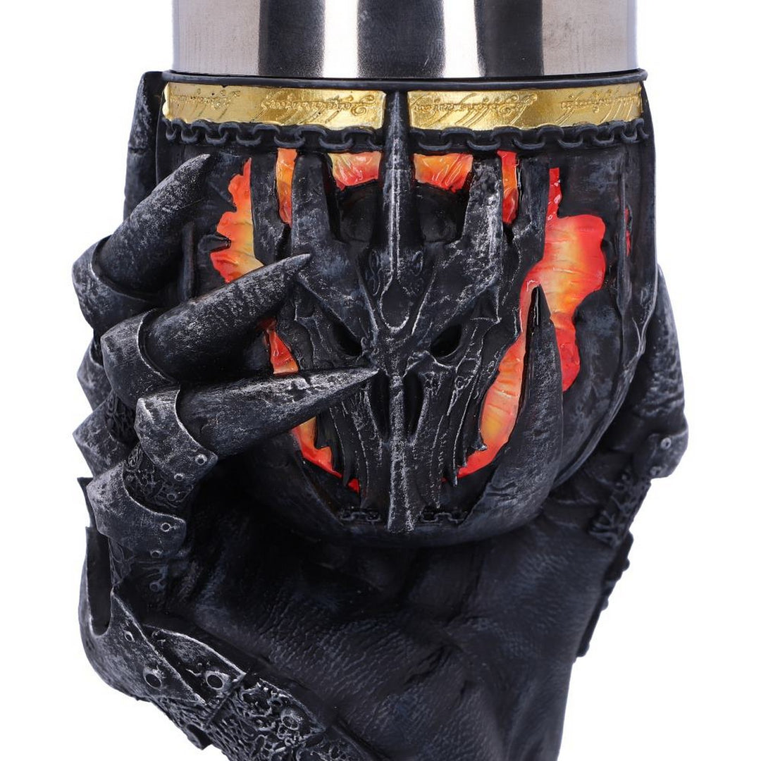 Officially Licensed Lord of the Rings Sauron Goblet 22.5cm B5895V2