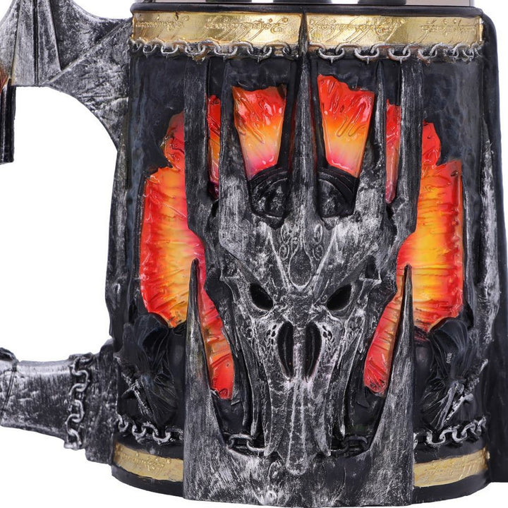 Officially Licensed Lord of the Rings Sauron Tankard 15.5cm B5896V2