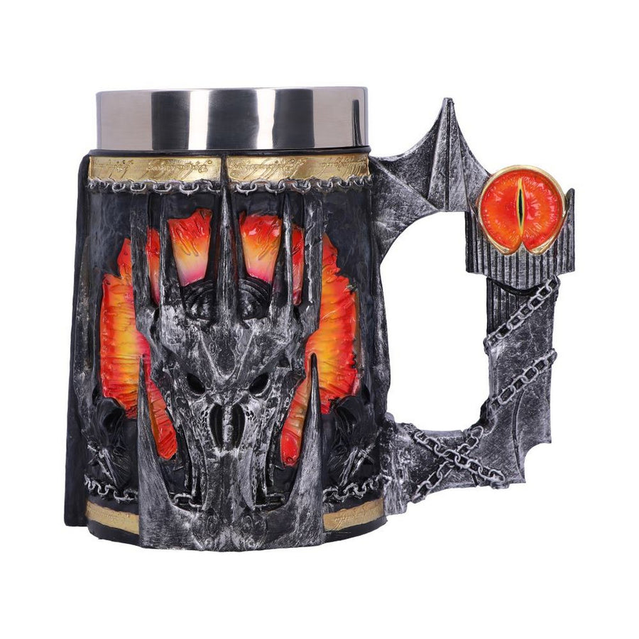 Officially Licensed Lord of the Rings Sauron Tankard 15.5cm B5896V2