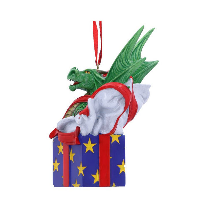 Anne Stokes Surprise Gift Hanging Ornament 12.5cm B5907V2