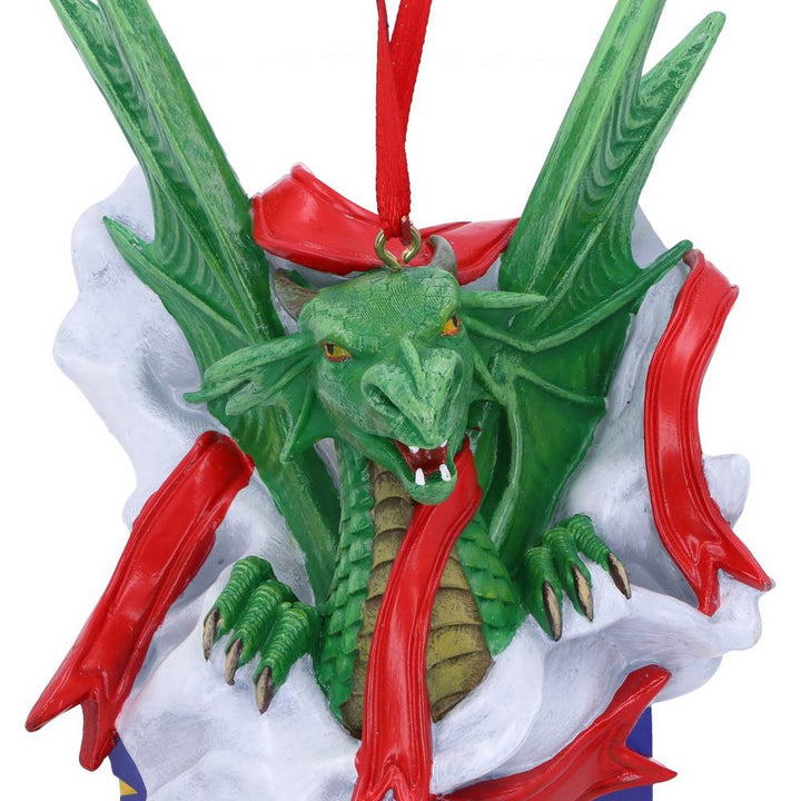 Anne Stokes Surprise Gift Hanging Ornament 12.5cm B5907V2