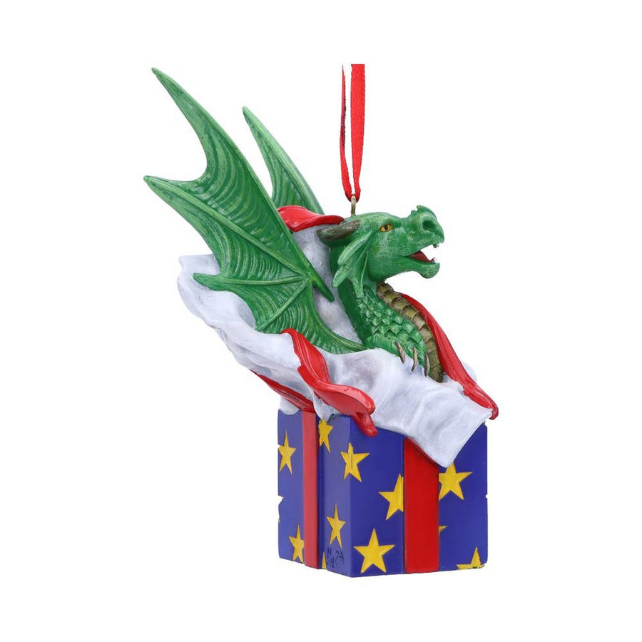 Anne Stokes Surprise Gift Hanging Ornament 12.5cm B5907V2