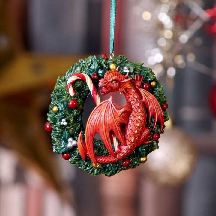 Anne Stokes Sweet Tooth Hanging Ornament 9cm B5908V2