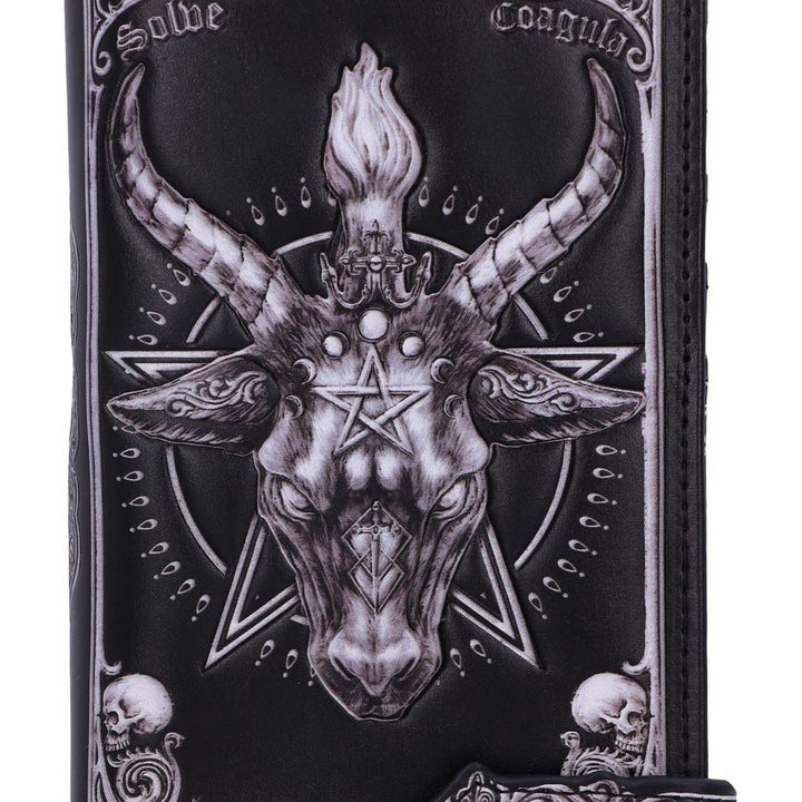 Baphomet Embossed Purse 18.5cm B5950V2