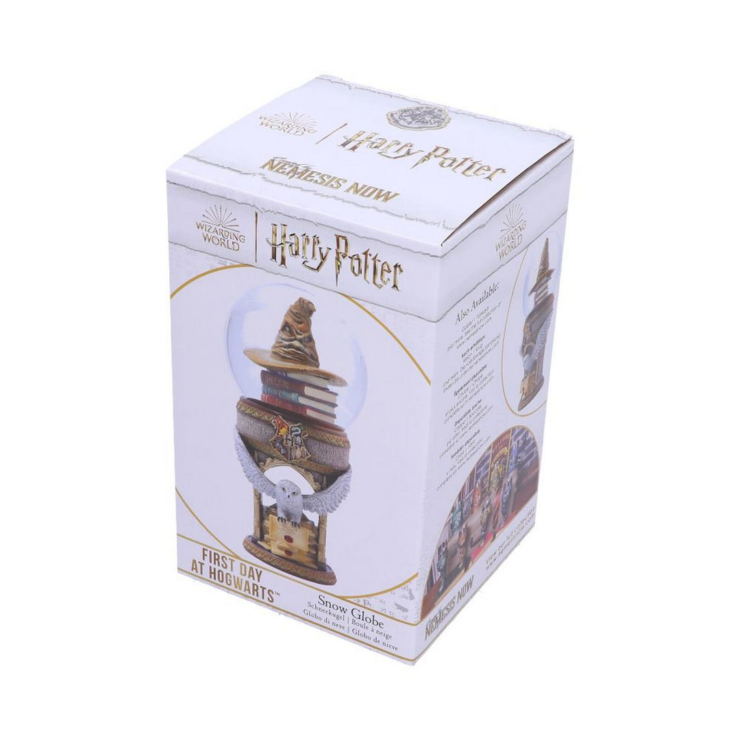 Officially Licensed Harry Potter First Day at Hogwarts Snow Globe B5959V2