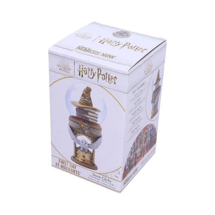 Officially Licensed Harry Potter First Day at Hogwarts Snow Globe B5959V2