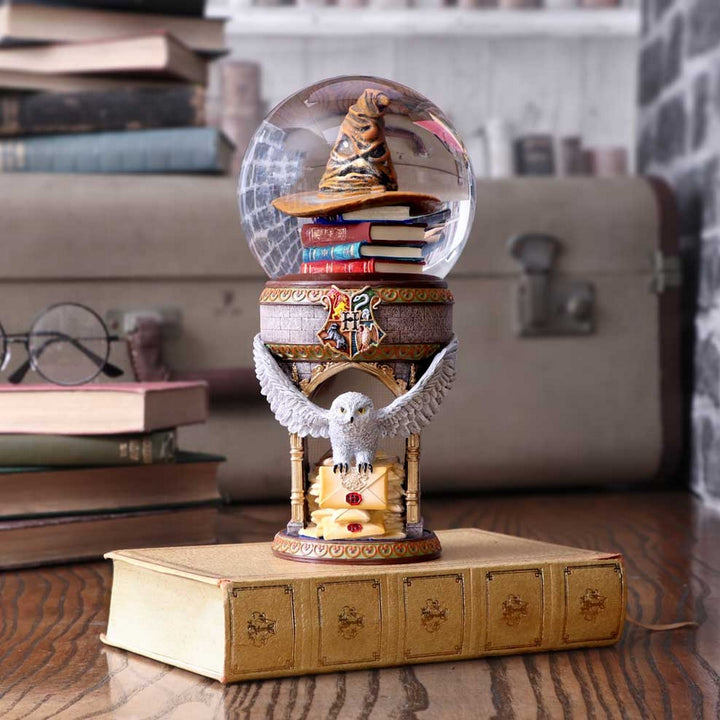 Officially Licensed Harry Potter First Day at Hogwarts Snow Globe B5959V2