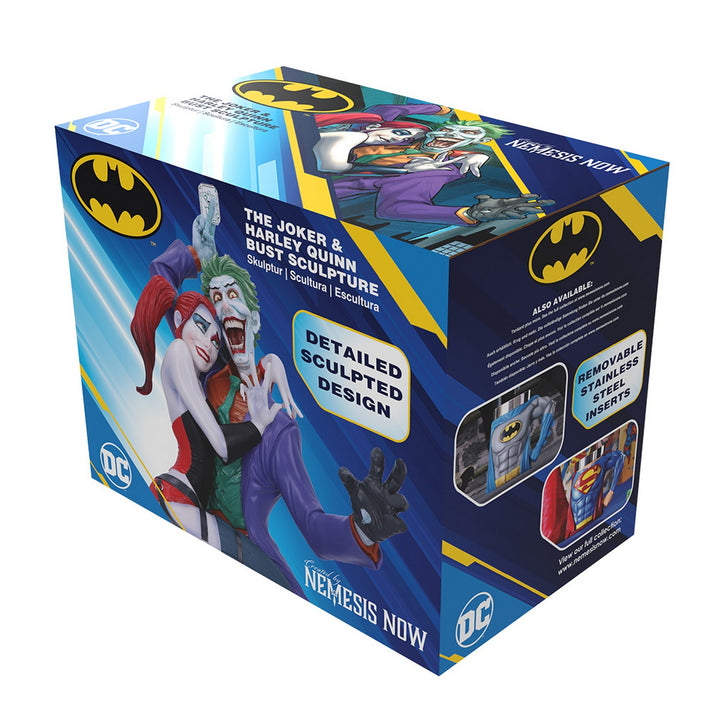 The Joker and Harley Quinn Bust 37.5cm B5961V2