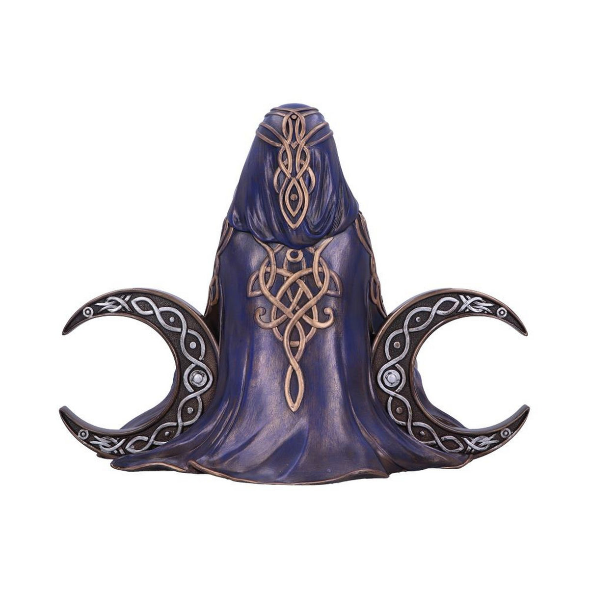 Triple Moon Goddess Bronze Statue 36cm B5977V2