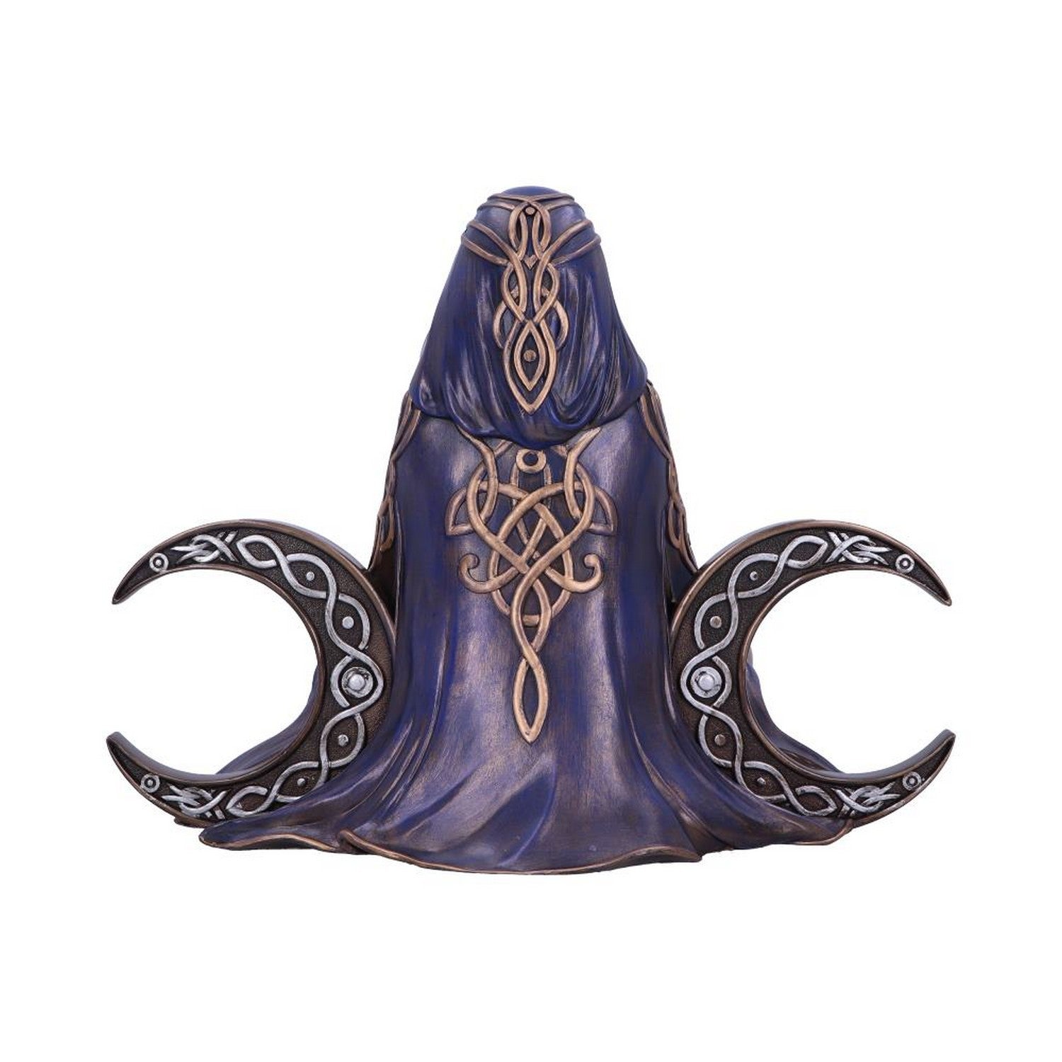 Triple Moon Goddess Bronze Statue 36cm B5977V2