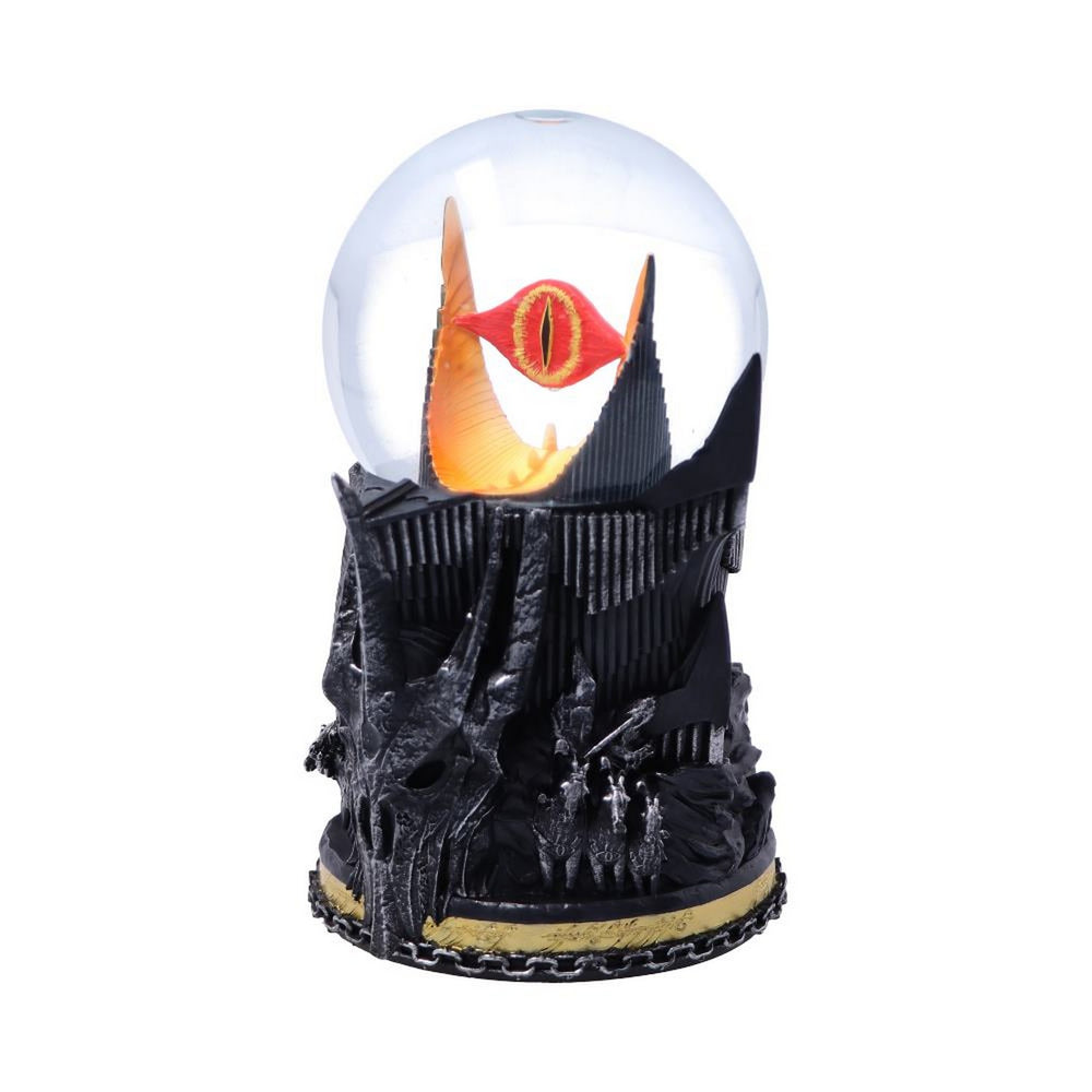 Officially Licensed Lord of the Rings Sauron Snow Globe 18cm B6016V2