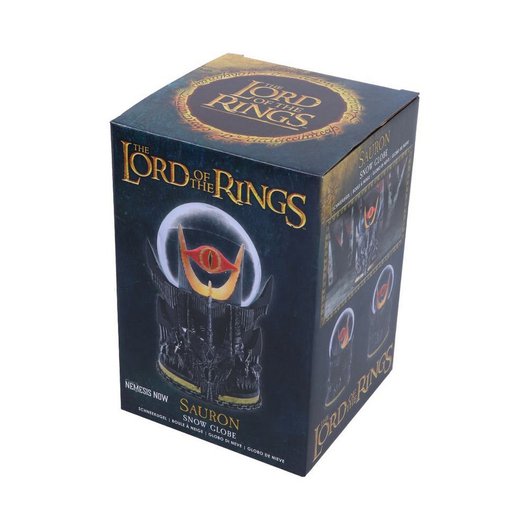 Officially Licensed Lord of the Rings Sauron Snow Globe 18cm B6016V2