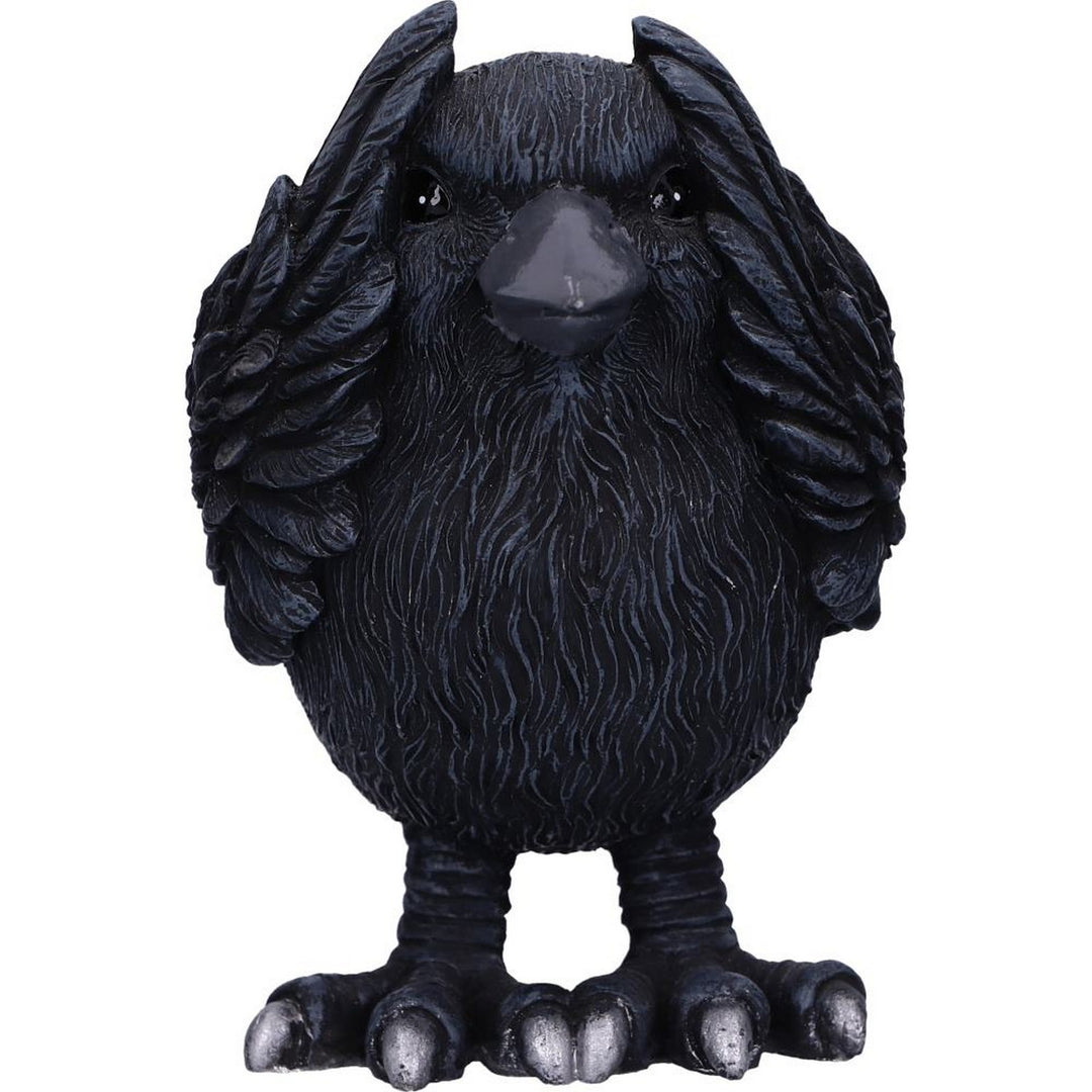 Three Wise Ravens Figurines 8.7cm B6023V2