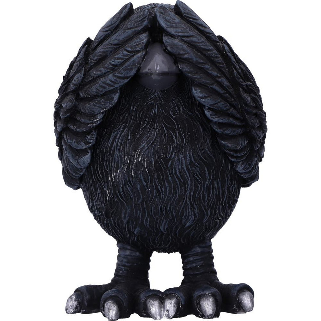 Three Wise Ravens Figurines 8.7cm B6023V2