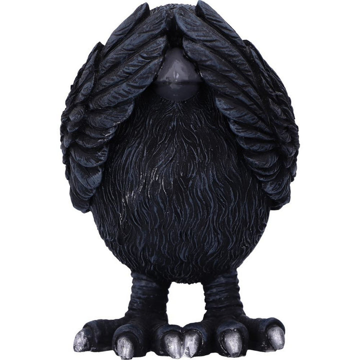 Three Wise Ravens Figurines 8.7cm B6023V2