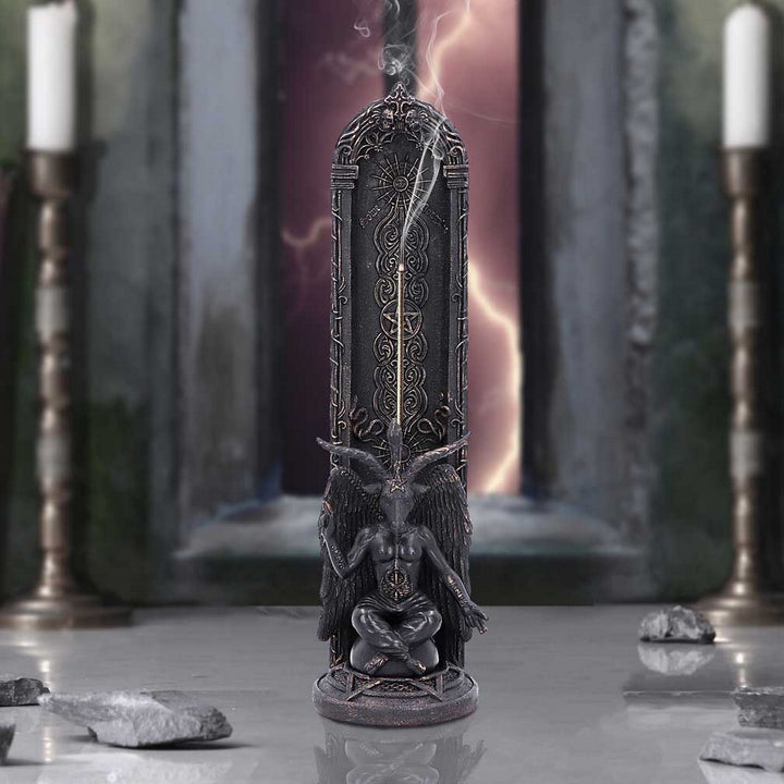 Baphomet's Essence Incense Burner 23.9cm B6024V2