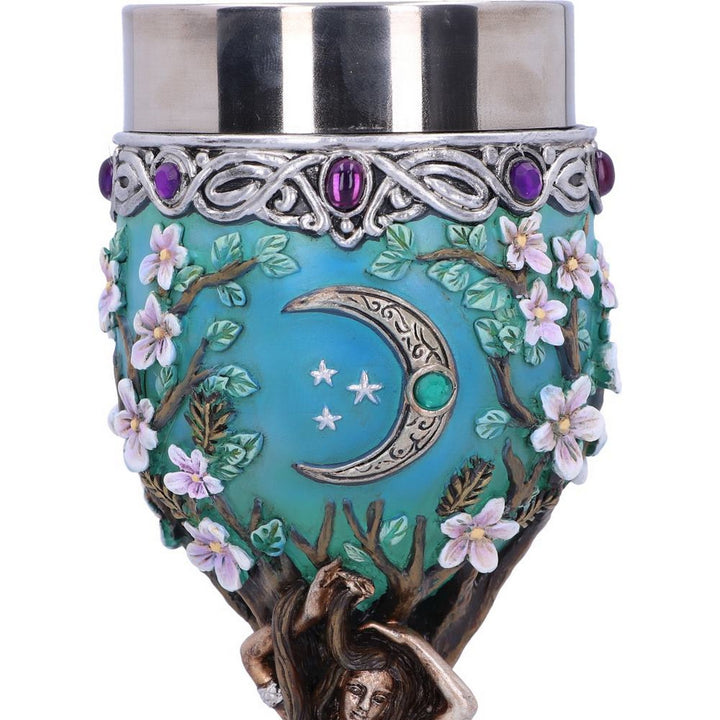 Triple Moon Goddess Maiden Goblet 20.8cm B6057W2
