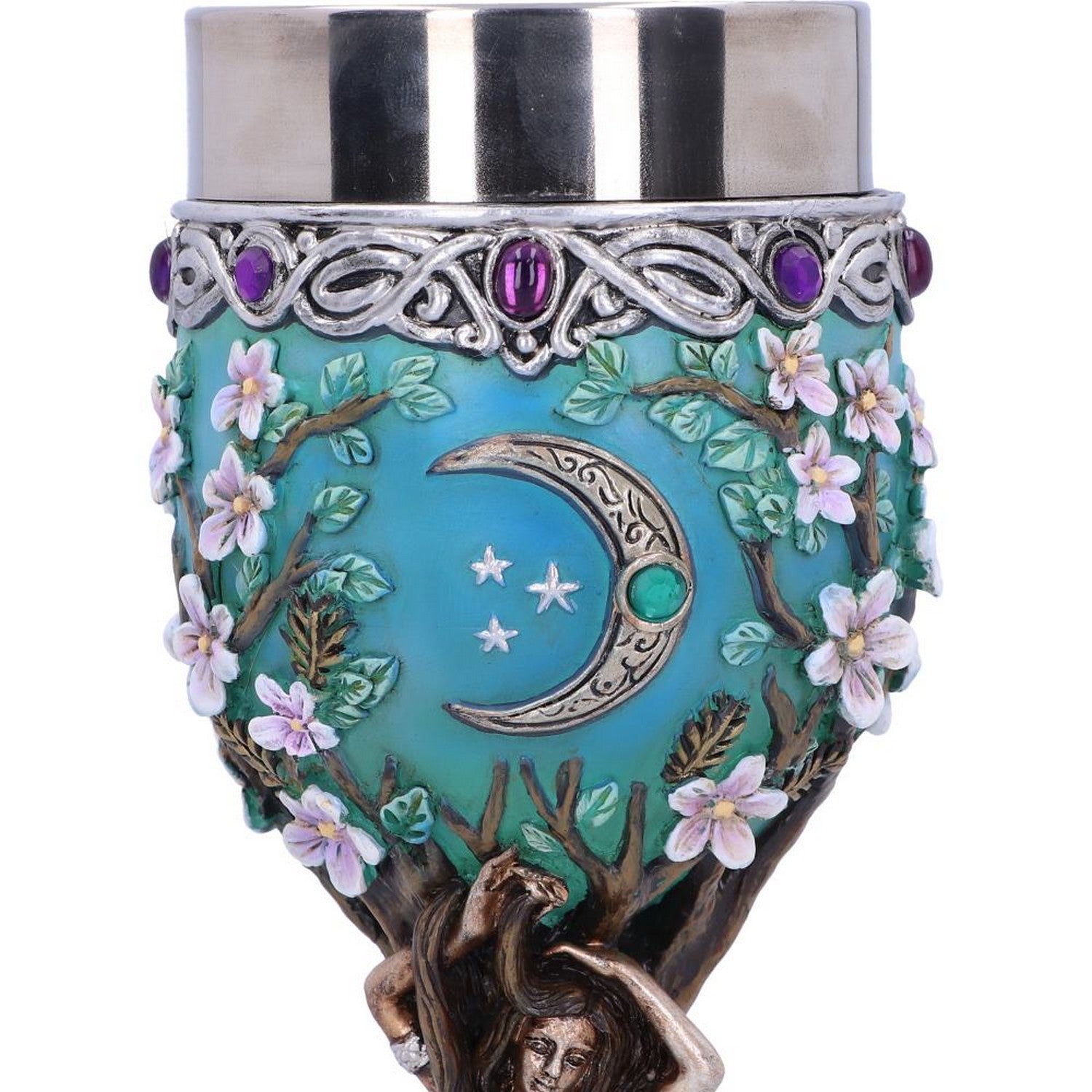 Triple Moon Goddess Maiden Goblet 20.8cm B6057W2
