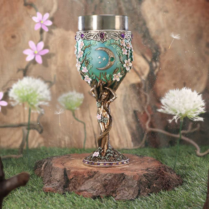 Triple Moon Goddess Maiden Goblet 20.8cm B6057W2