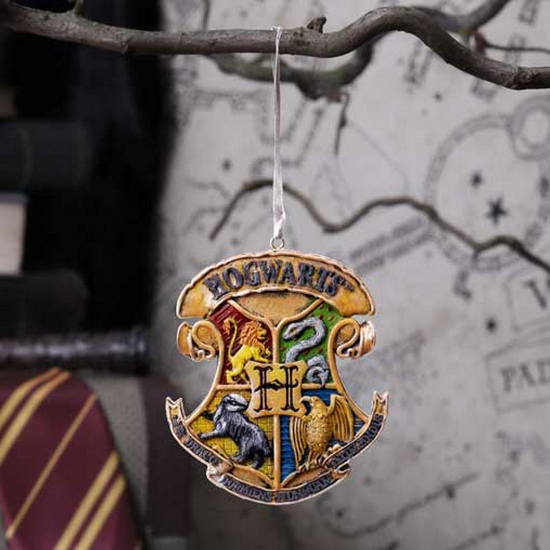 Harry Potter Hogwarts Crest  Hanging Ornament B6064V2