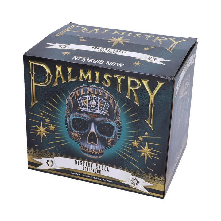 Destiny Palmistry Skull 18cm B6095W2