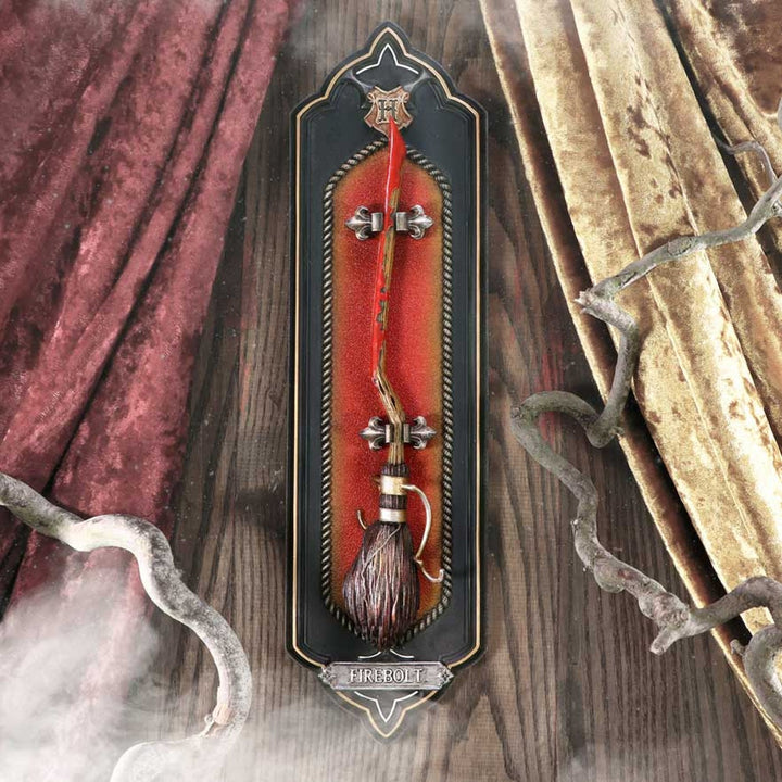 Harry Potter Firebolt Broomstick Wall Plaque 34.5cm B6152W2