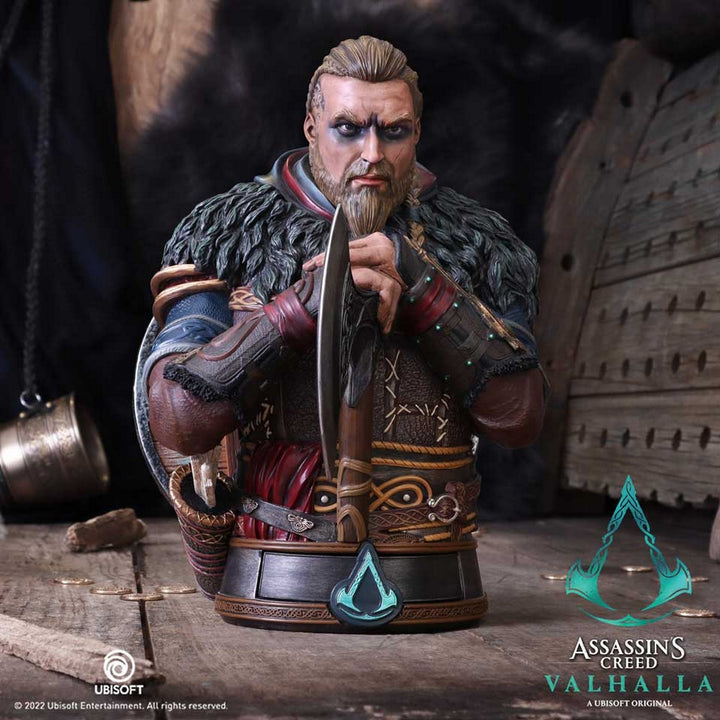 Officially Licensed Assassin's Creed Valhalla Eivor Bust 32cm B6153W2