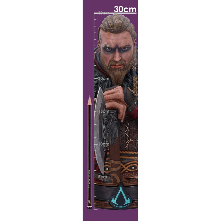 Officially Licensed Assassin's Creed Valhalla Eivor Bust 32cm B6153W2